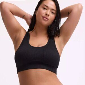 Torrid Lightly Lined Rib Seamless Bralette